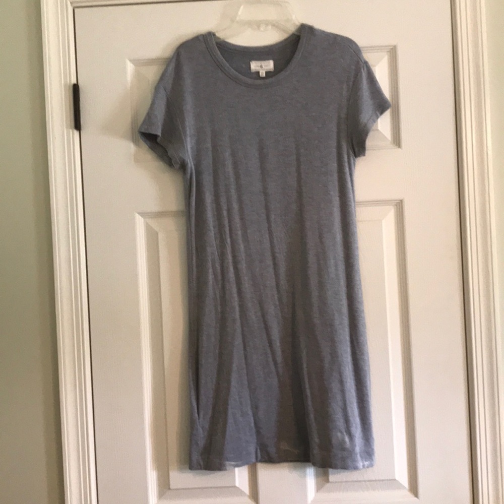 Gray Lou & grey dress